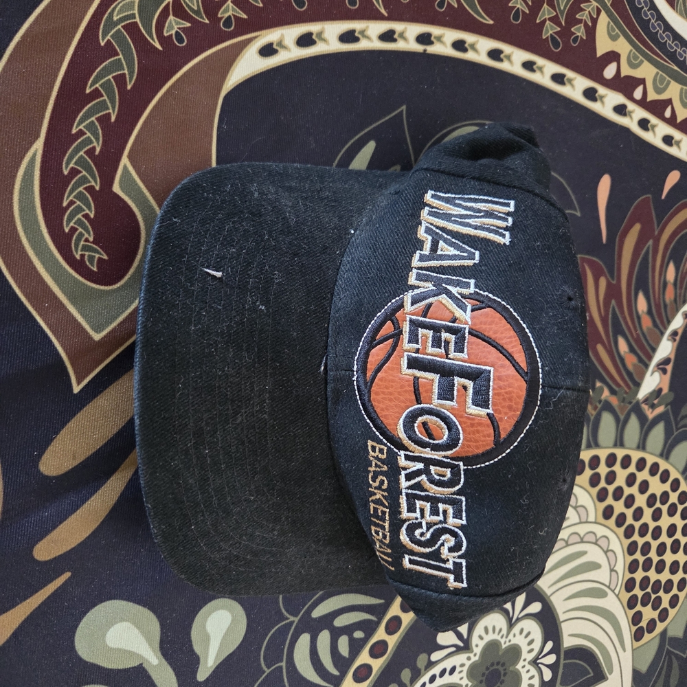 Wake Forest Basketball Black Cap